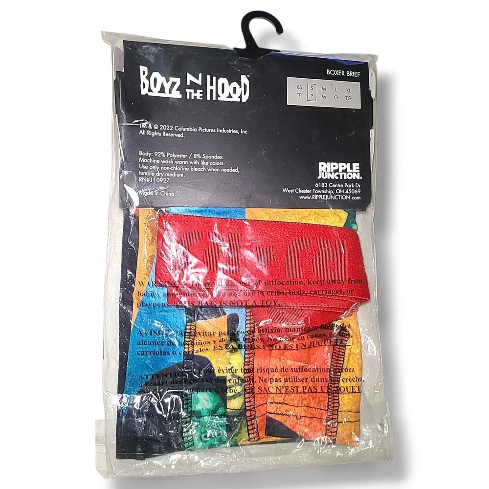 Boyz N The Hood Boxer Briefs Men's Small NWT Ripple Junction Movie Underwear